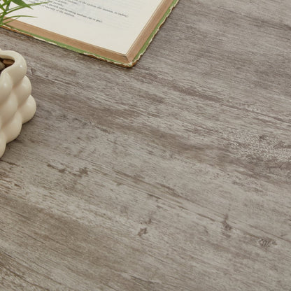Mchome Contemporary Coffee Table, Weathered Gray and Beige