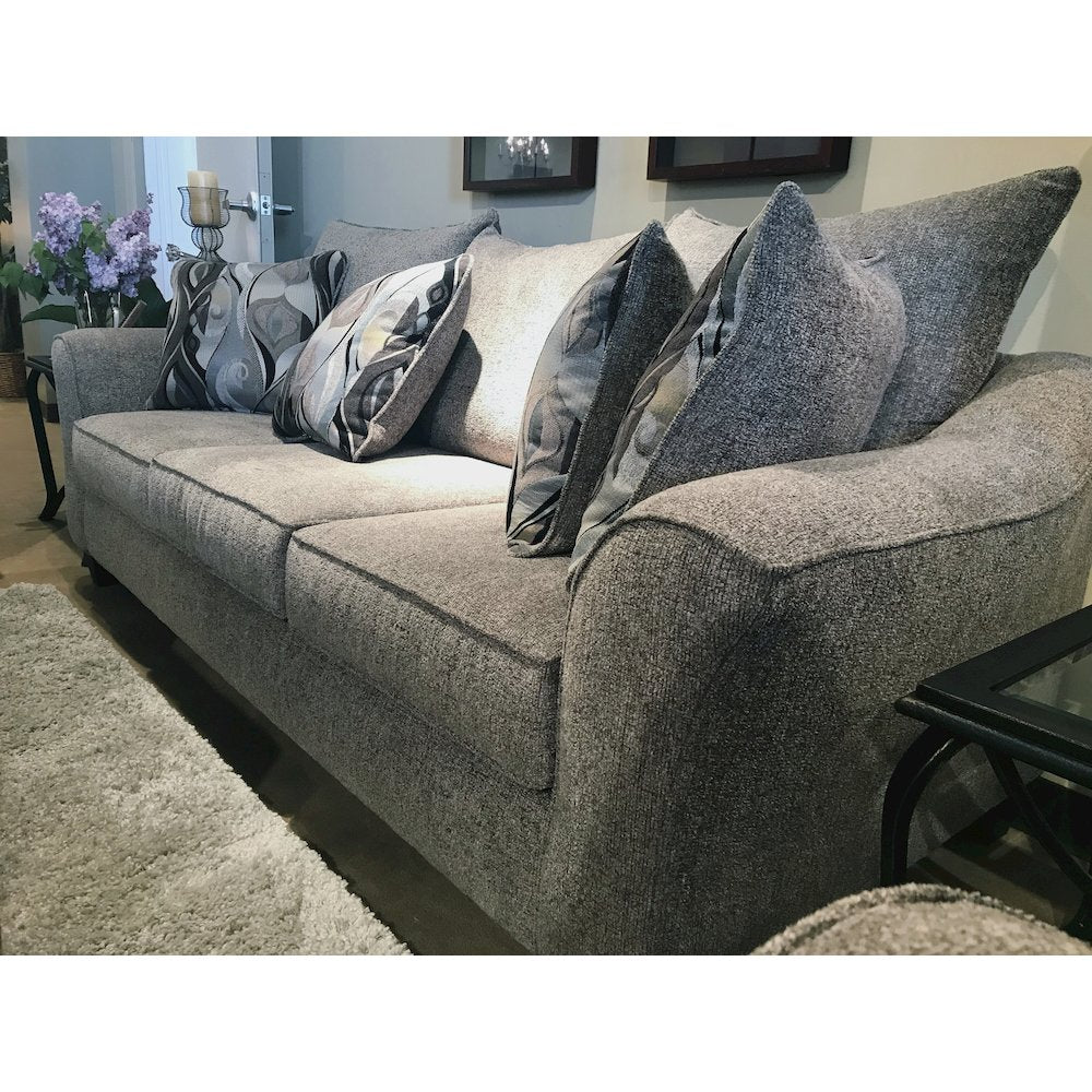Camero Platinum Fabric 4-Piece Living Room Set