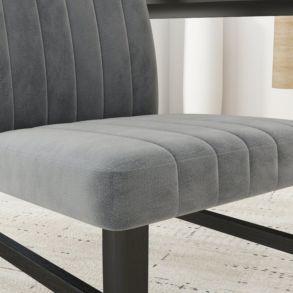 Wendell Contemporary Upholstered Dining Chairs, Set of 2