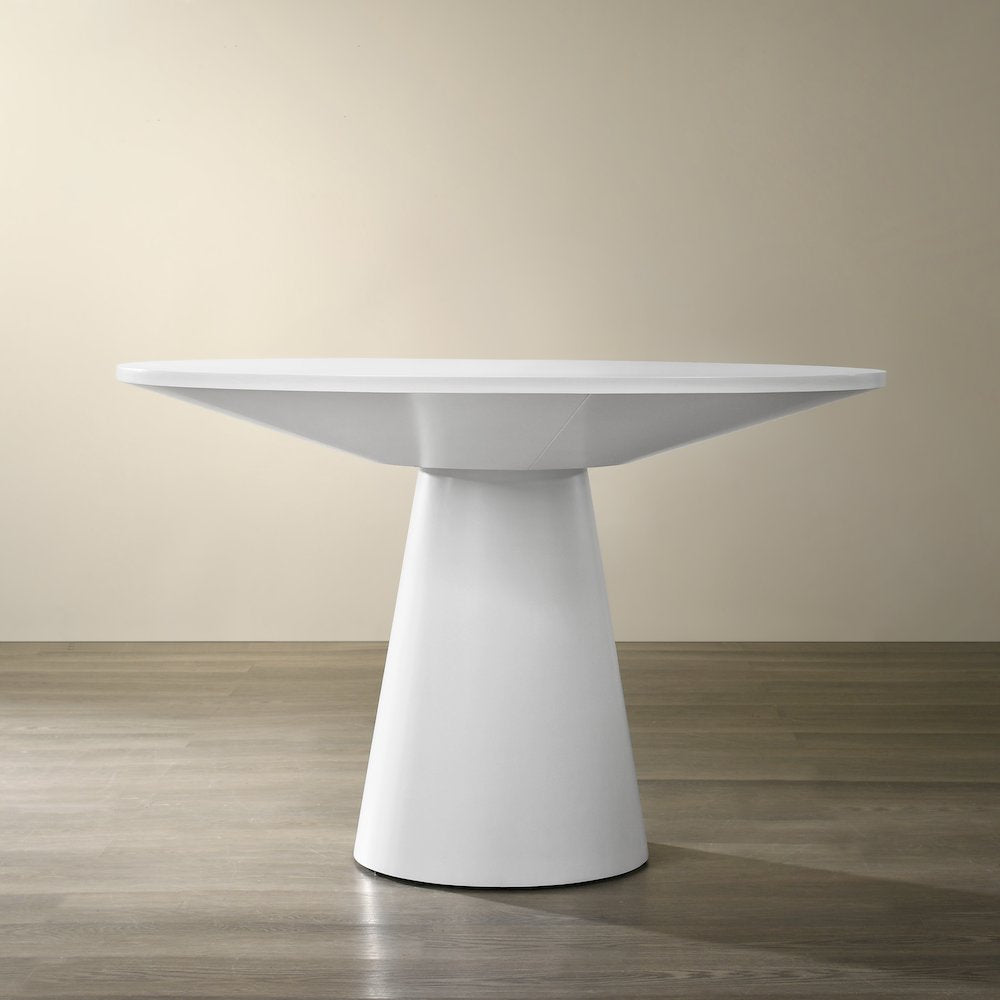 Rocco 5-Pc 48'' Pedestal Dining Set, Round Pedestal Table with 4 Chairs