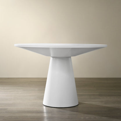 Rocco 5-Pc 48'' Pedestal Dining Set, Round Pedestal Table with 4 Chairs