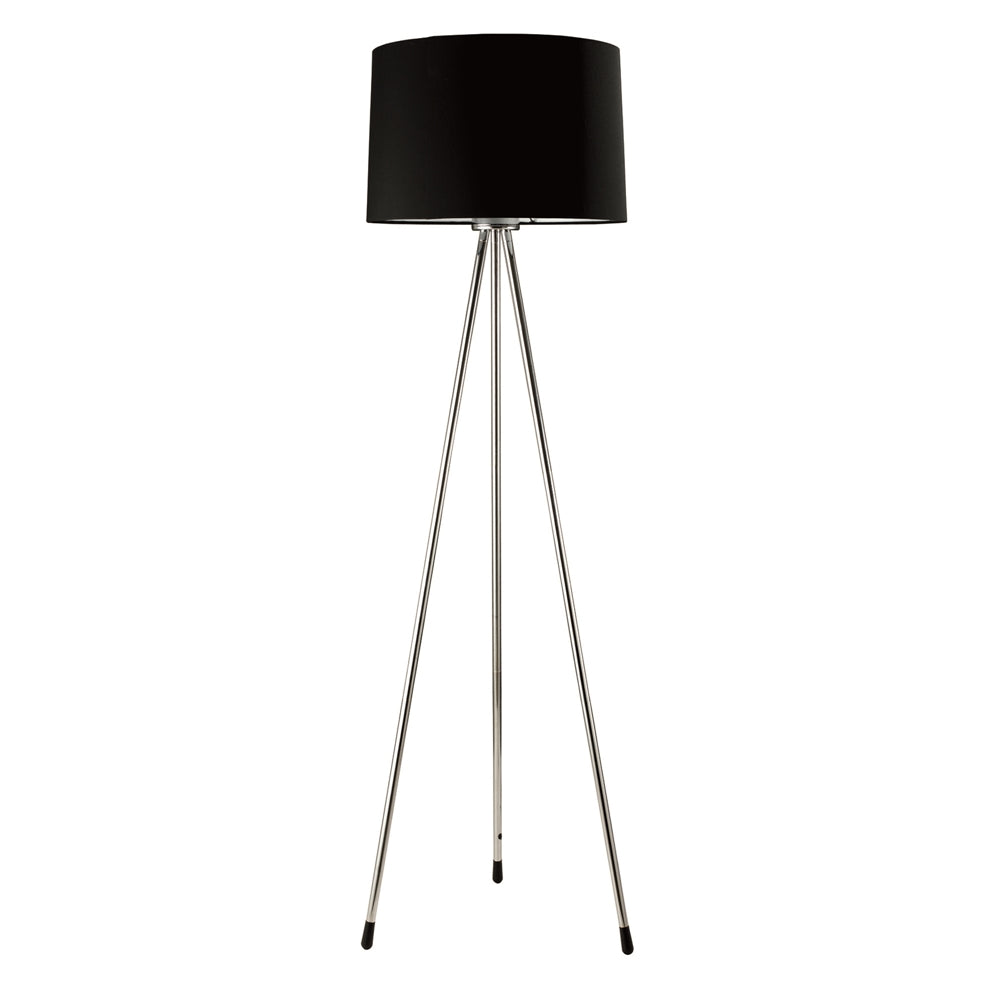 3 Legged Black Floor Lamp