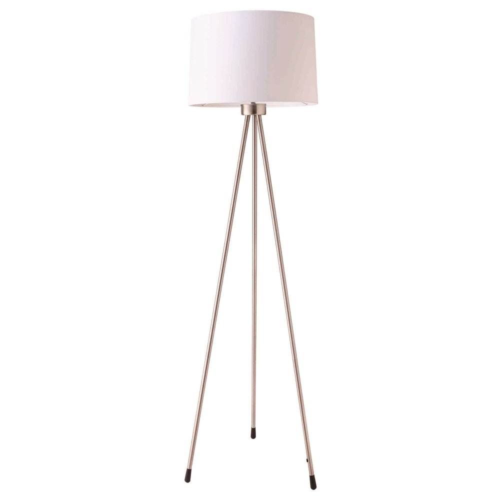 3 Legged White Floor Lamp