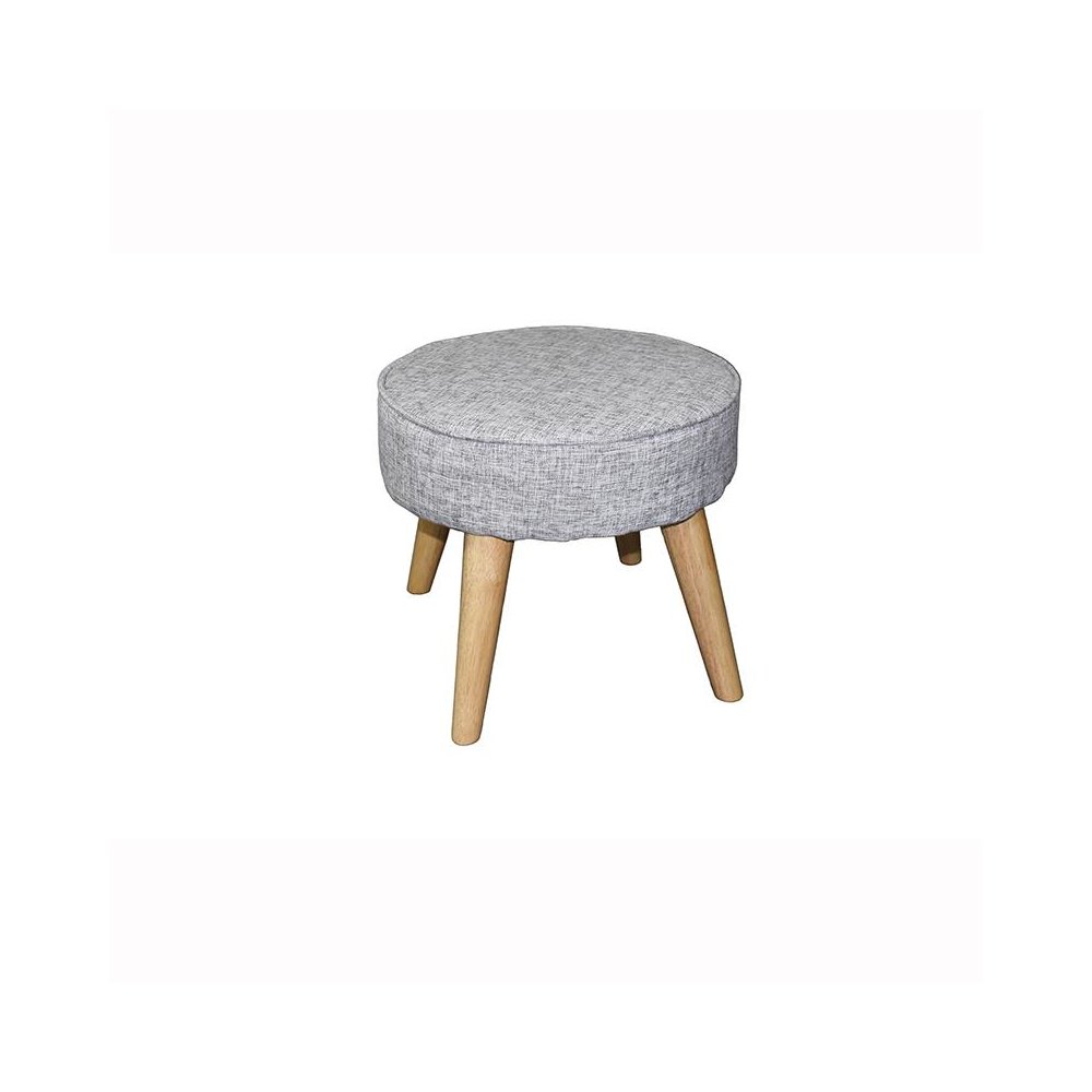 13.5" Old World Mid-Century Foot Stool