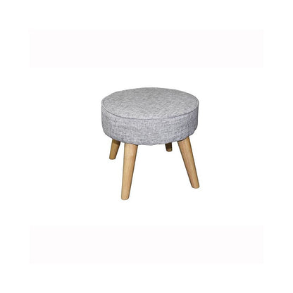 13.5" Old World Mid-Century Foot Stool