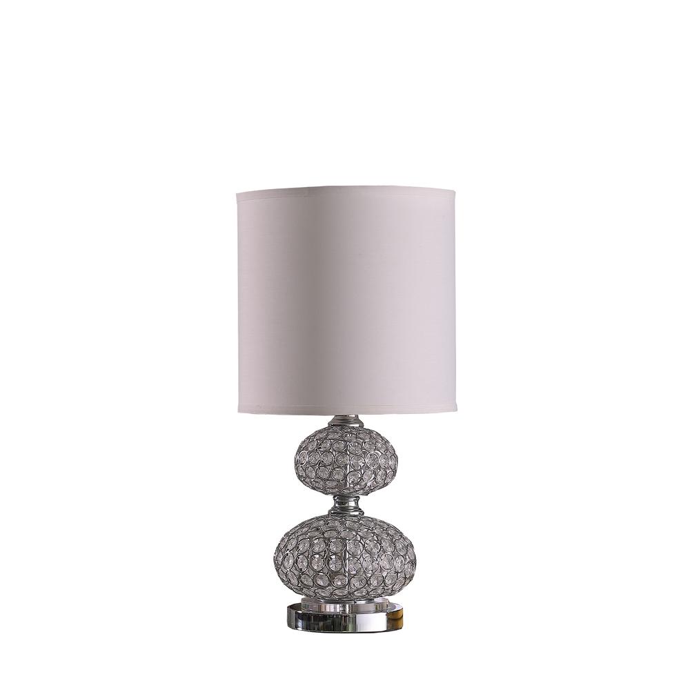 24"in MOD CRYSTAL INSP RETRO TABLE LAMP