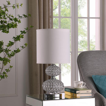 24"in MOD CRYSTAL INSP RETRO TABLE LAMP