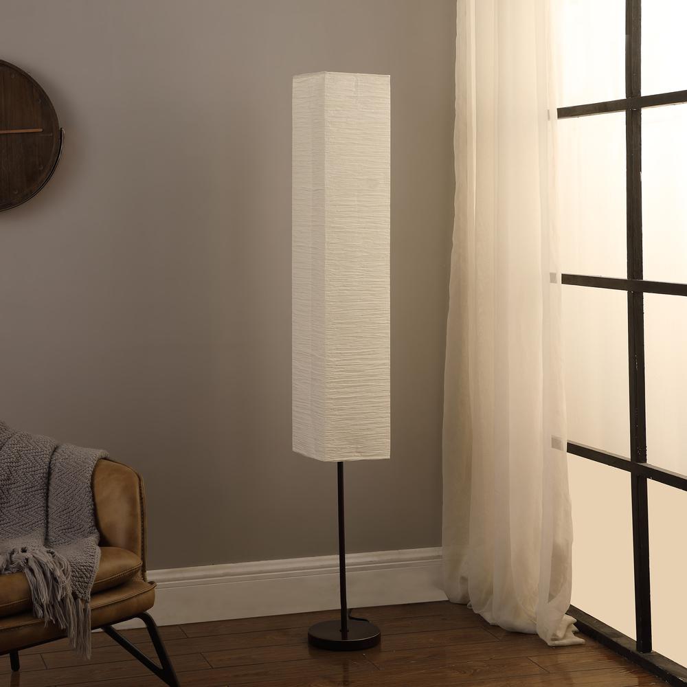 62.5" In Noki Japanese Paper Floor Lamp