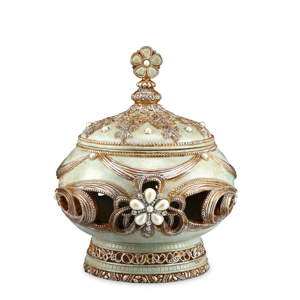11.25"H Vintage Rose Box