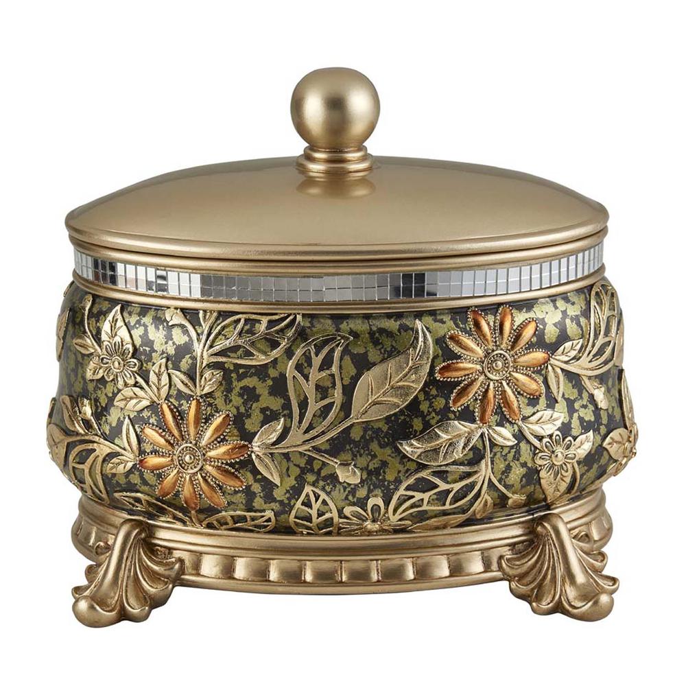 9" In Chrysanthenum Resin Jewelry Box