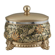9" In Chrysanthenum Resin Jewelry Box