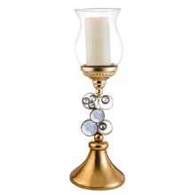 20.5"H Gold Mahla Candleholder W/Out Candle