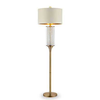 62.25" Pluviam Crystal Floor Lamp