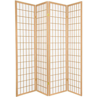3-Panel Room Divider - Natural