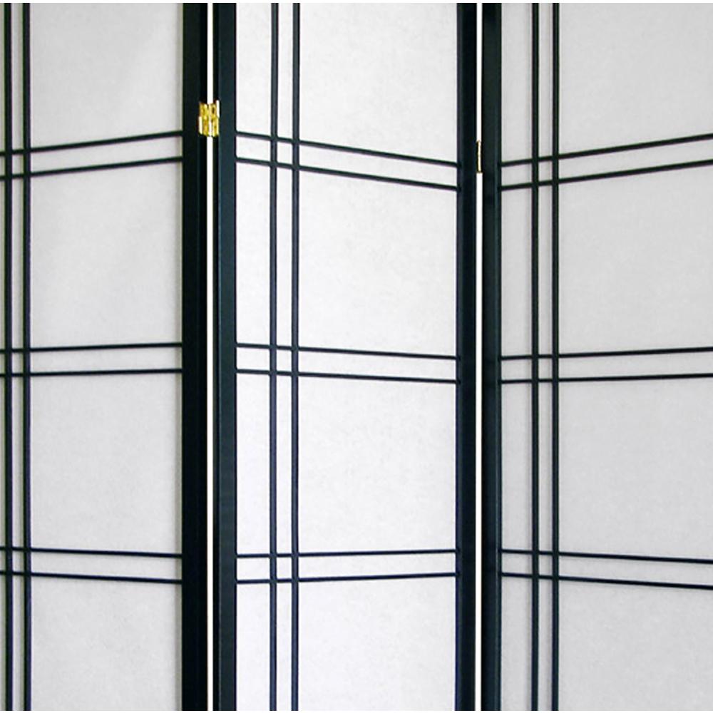 Girard 3-Panel Room Divider - Black