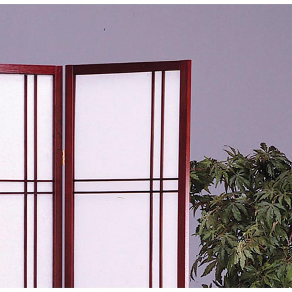 Girard 3-Panel Room Divider - Cherry