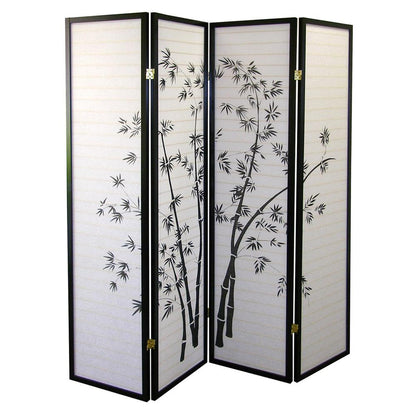 3-Panel Room Divider - Bamboo