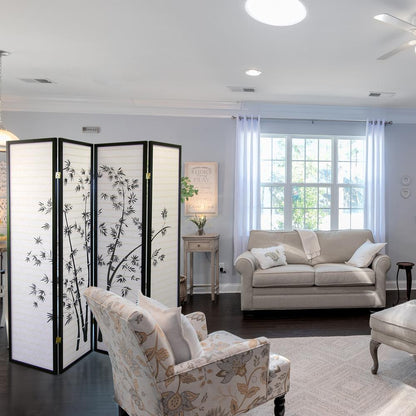 3-Panel Room Divider - Bamboo