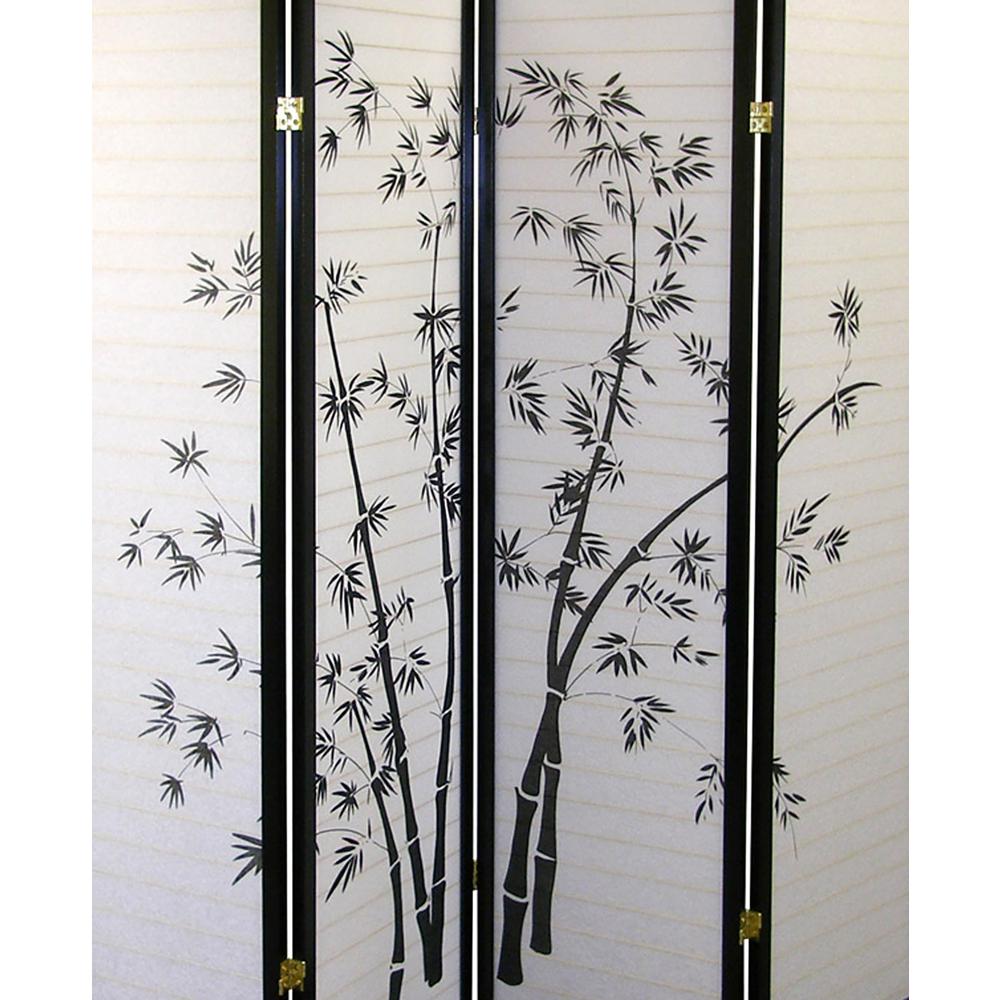 3-Panel Room Divider - Bamboo