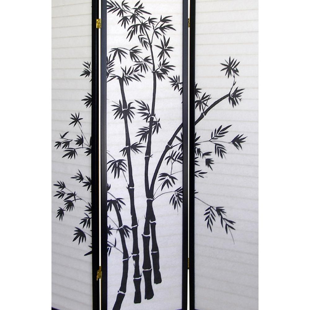 3-Panel Room Divider - Bamboo