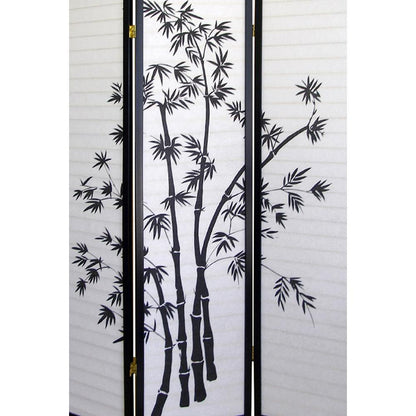 3-Panel Room Divider - Bamboo
