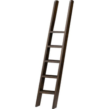 Martin Sonoma Ladder - 75" Height x 14.8" Width x 3" Depth - Material: Wood Veneer - Finish: Dark Roast - 1 Each