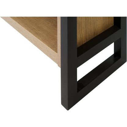Mason Open Wood Laminate Bookcase
