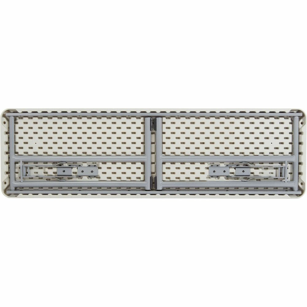 National Public Seating BT1800 Series Seminar Folding Tables - Speckled Gray, Textured Top - Gray Cantilever, Textured, Powder Coated Base - 700 lb Capacity - 60" Table Top Length x 18" Table Top Widt
