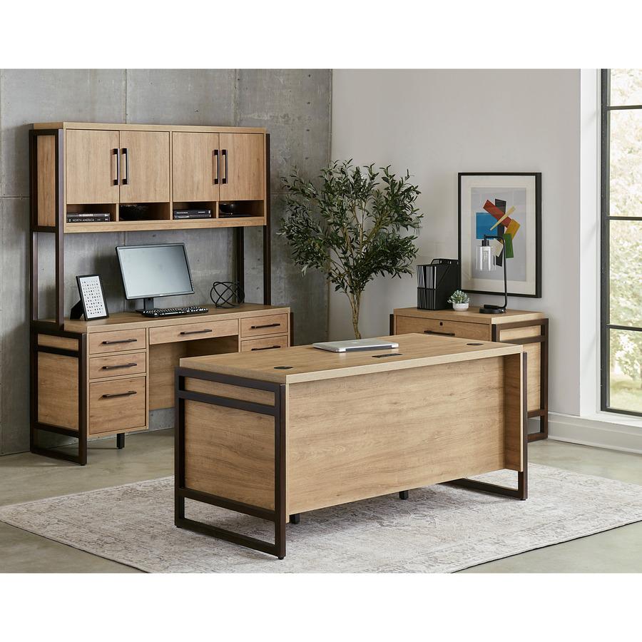 Mason Laminate Double Pedestal Executive Desk