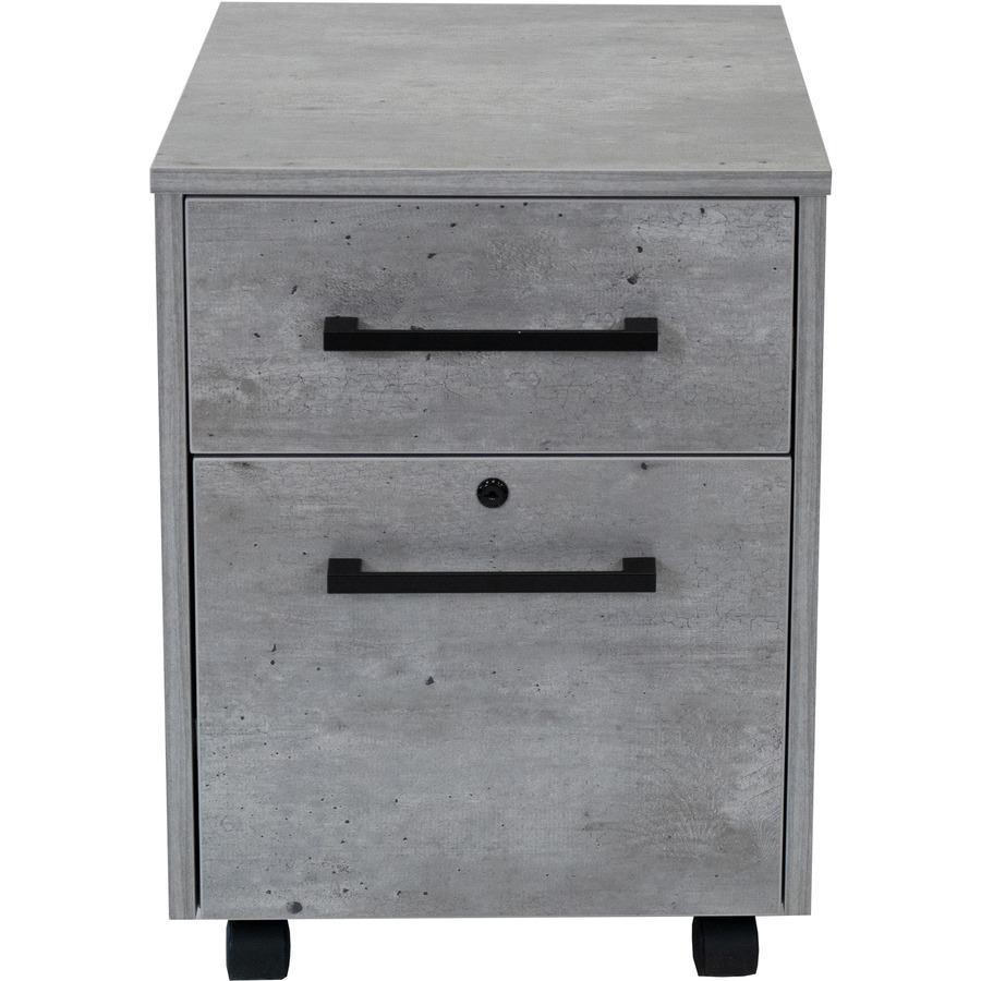 Mason Two Drawer Wood Laminate File Cabinet
