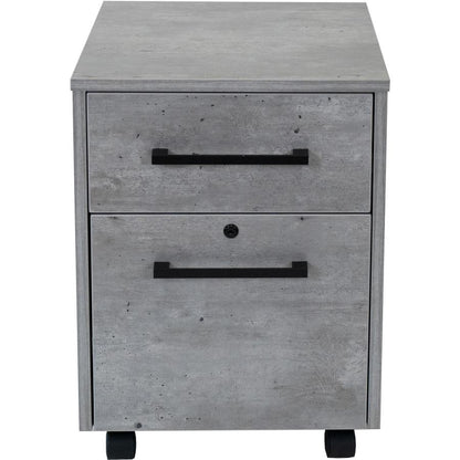 Mason Two Drawer Wood Laminate File Cabinet