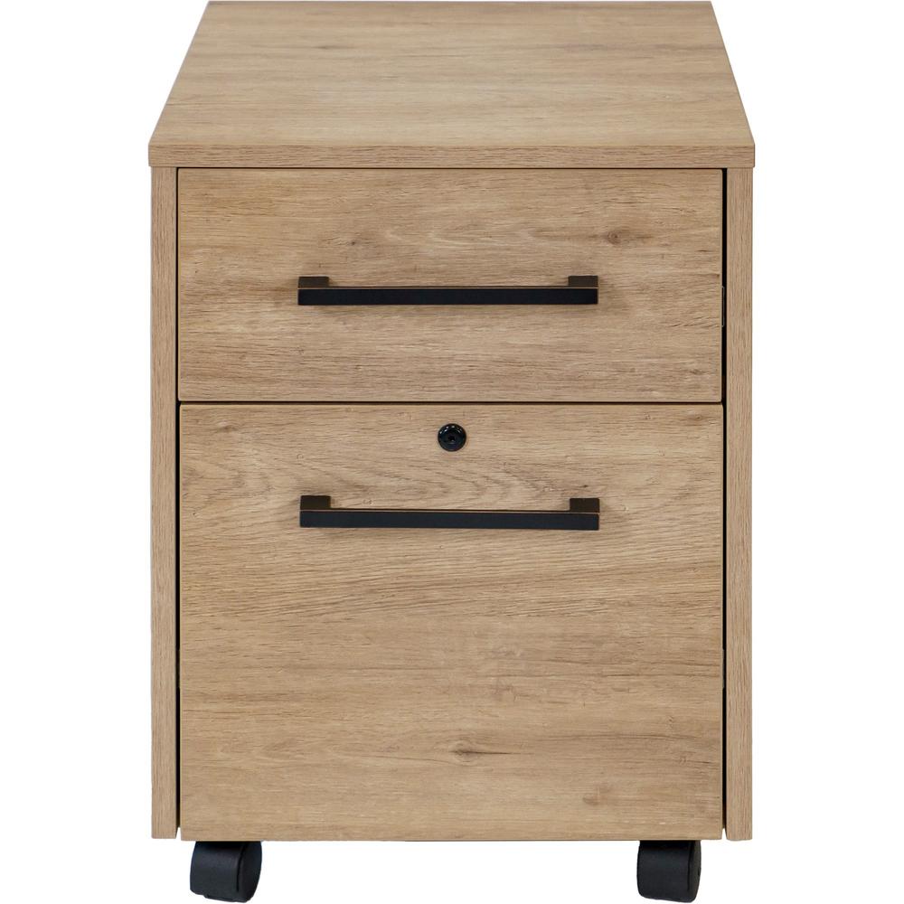 Mason Modern Two Drawer Wood Laminate File Cabinet