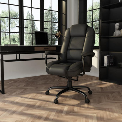 Boss Executive Chair - Black Seat Color - Black Back Color - 1 Each