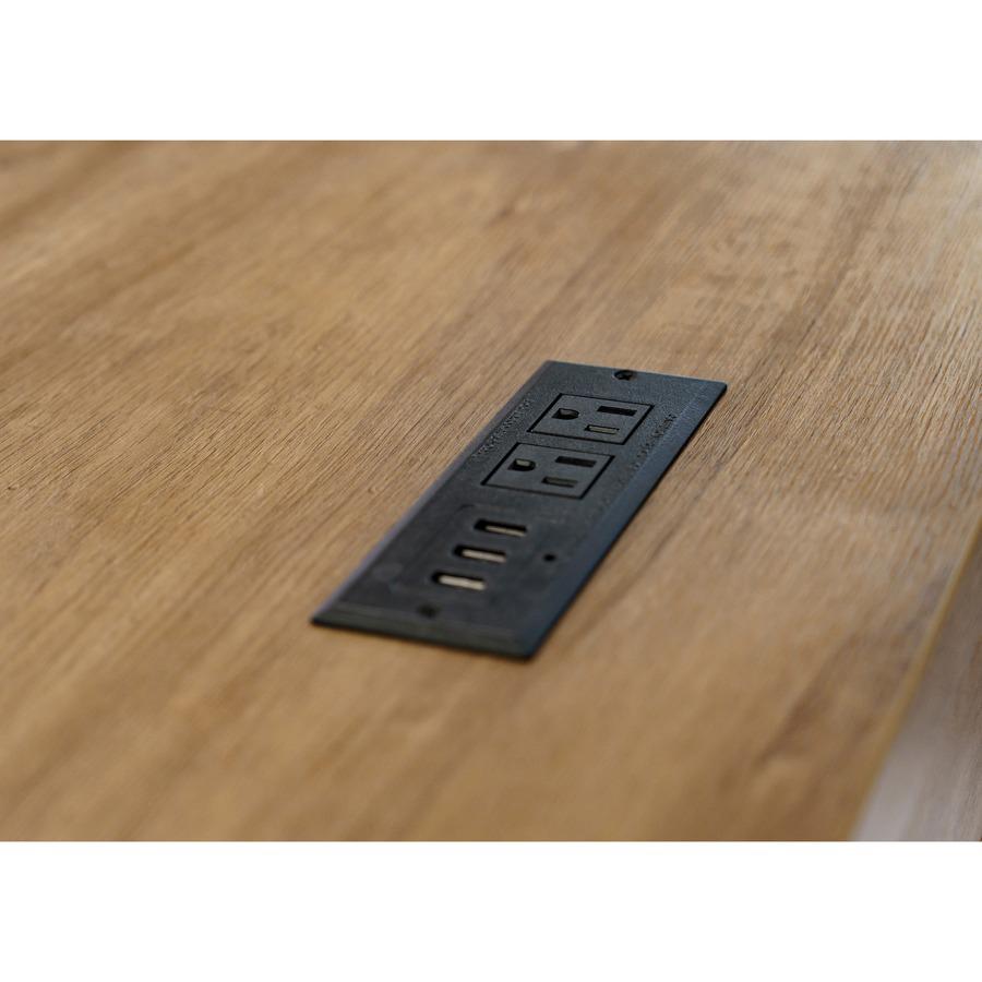 Mason Modern Wood Laminate Office Desk