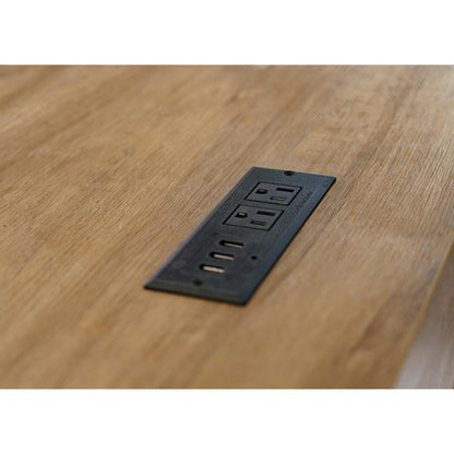 Mason Modern Wood Laminate Office Desk