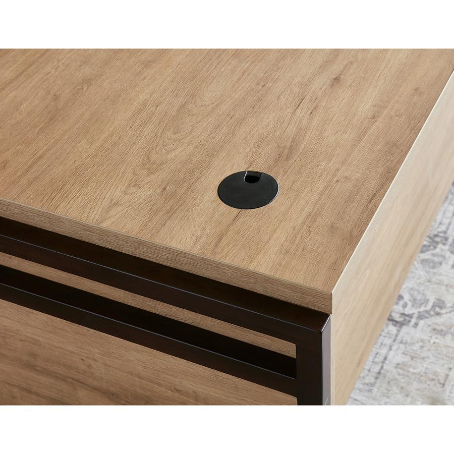 Mason Laminate Double Pedestal Executive Desk