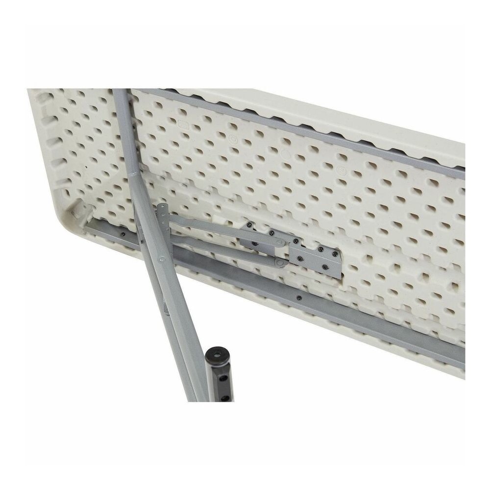 National Public Seating BT1800 Series Seminar Folding Tables - Speckled Gray, Textured Top - Gray Cantilever, Textured, Powder Coated Base - 700 lb Capacity - 72" Table Top Length x 18" Table Top Widt