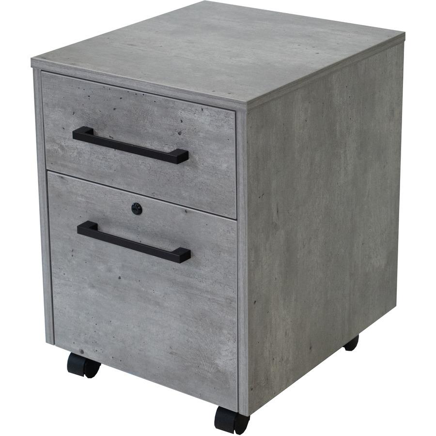 Mason Two Drawer Wood Laminate File Cabinet