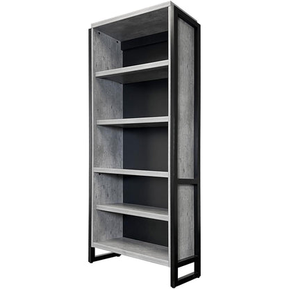 Mason Open Wood Laminate Bookcase