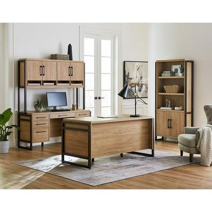 Mason Laminate Double Pedestal Executive Desk