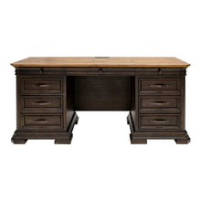 Martin Sonoma Credenza - Rectangle - 30" Height x 68" Width x 24" Depth - Finish: Dark Roast - Keyboard Drawer, AC Power Outlet, USB Outlet, Pull-out Printer Drawer, File Drawer - For Office - 1 Each