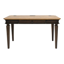 Martin Sonoma Writing Desk - Rectangle - 30" Height x 54" Width x 28" Depth - Material: Wood Veneer - Finish: Dark Roast - 1 Each