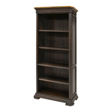 Martin Sonoma Veneer Bookcase - 14" Height x 36" Width x 78" Depth - 2 Door(s) - 3 Adjustable Shelf(ves) - Material: Wood Veneer - Finish: Dark Roast - 1 Each