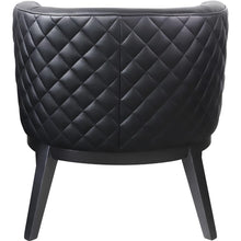 Boss Ava Accent Chair - Black Seat Color - Plush Seat Material - Black Back Color - Four-legged Base - 1 Each