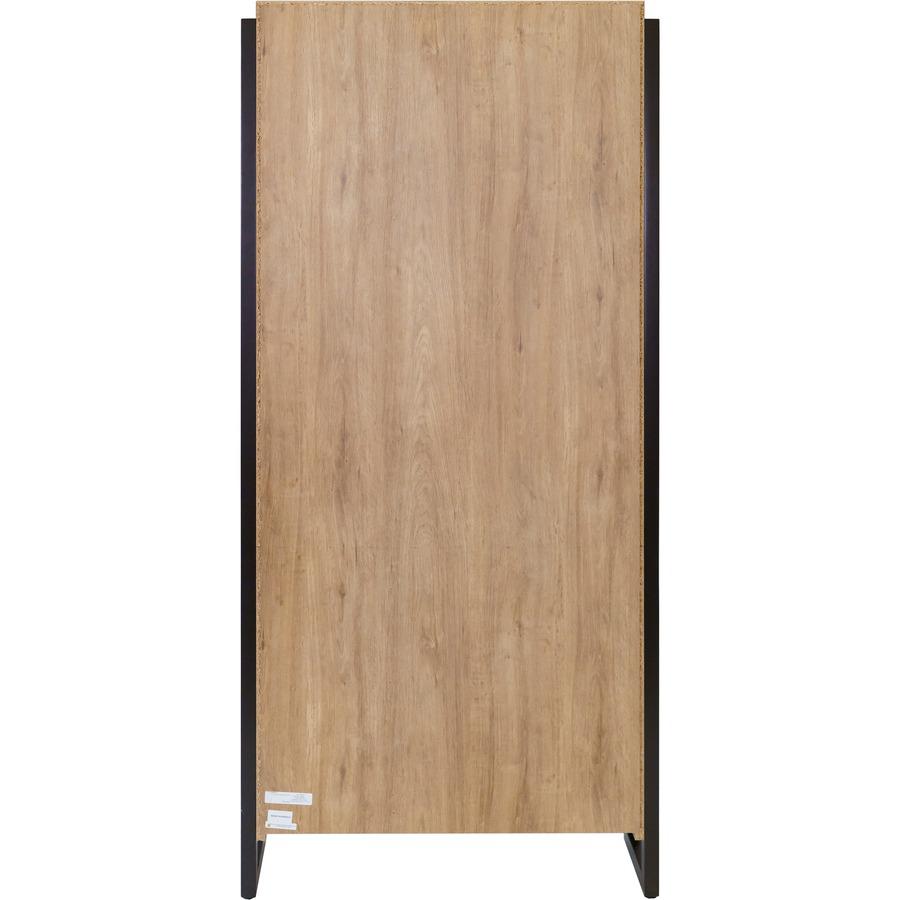 Mason Open Wood Laminate Bookcase