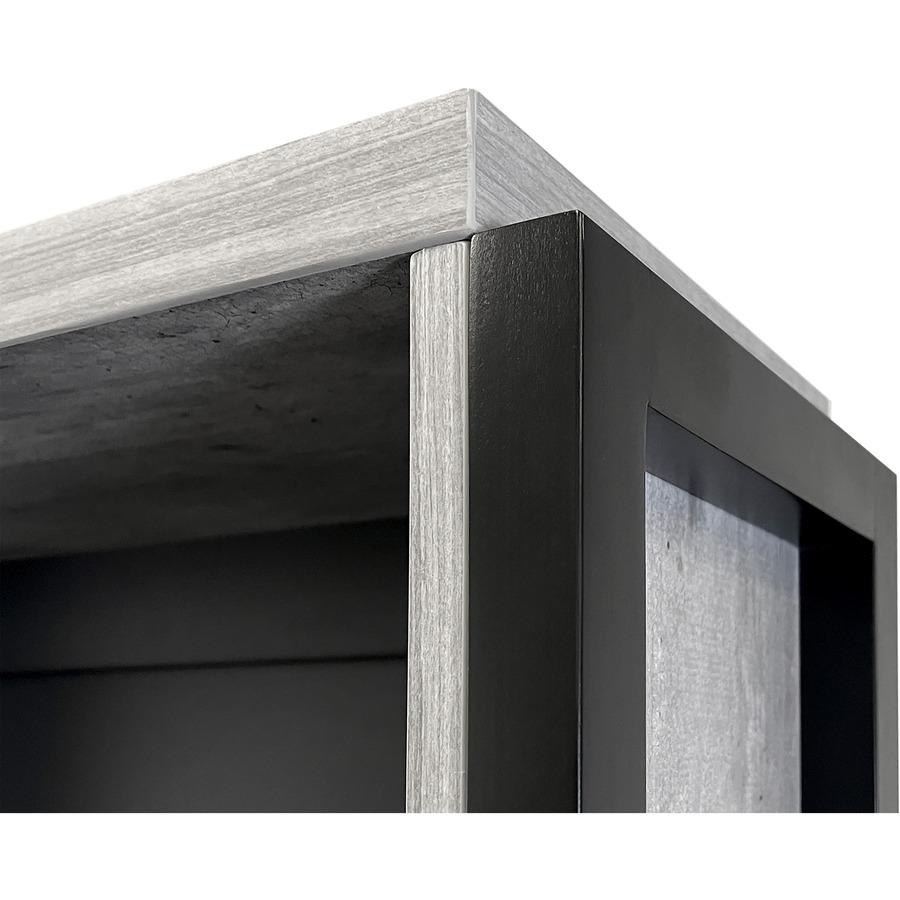 Mason Open Wood Laminate Bookcase