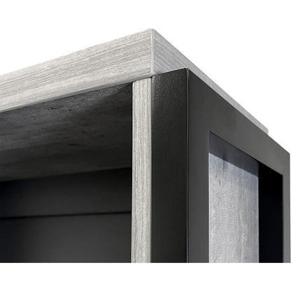 Mason Open Wood Laminate Bookcase