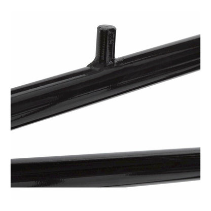 National Public Seating Dolly - 1375 lb Load Capacity - 2 Casters - Tubular Steel - Brown Steel Frame - Brown - 1 Each