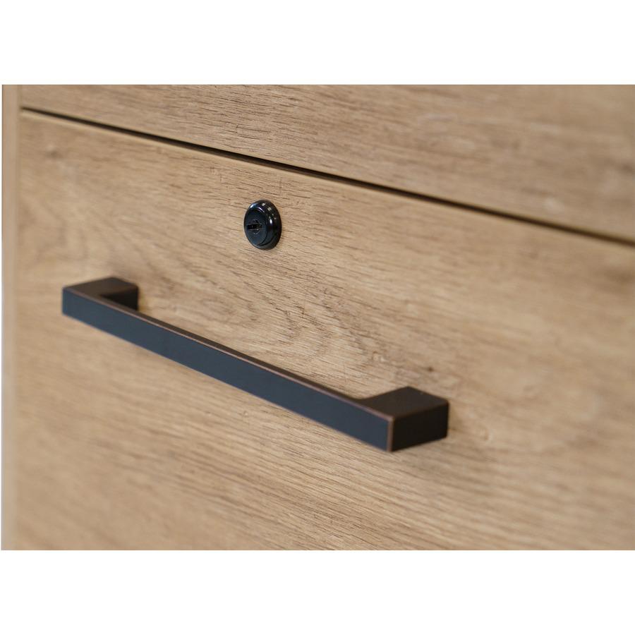 Mason Modern Two Drawer Wood Laminate File Cabinet