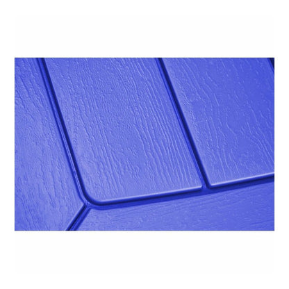 National Public Seating Folding Picnic Tables - Blue, Textured, Wood Grain Top - 8 Seating Capacity - 1800 lb Capacity x 32" Table Top Depth x 1.60" Table Top Thickness - 29.50" Height x 72" Width x 5